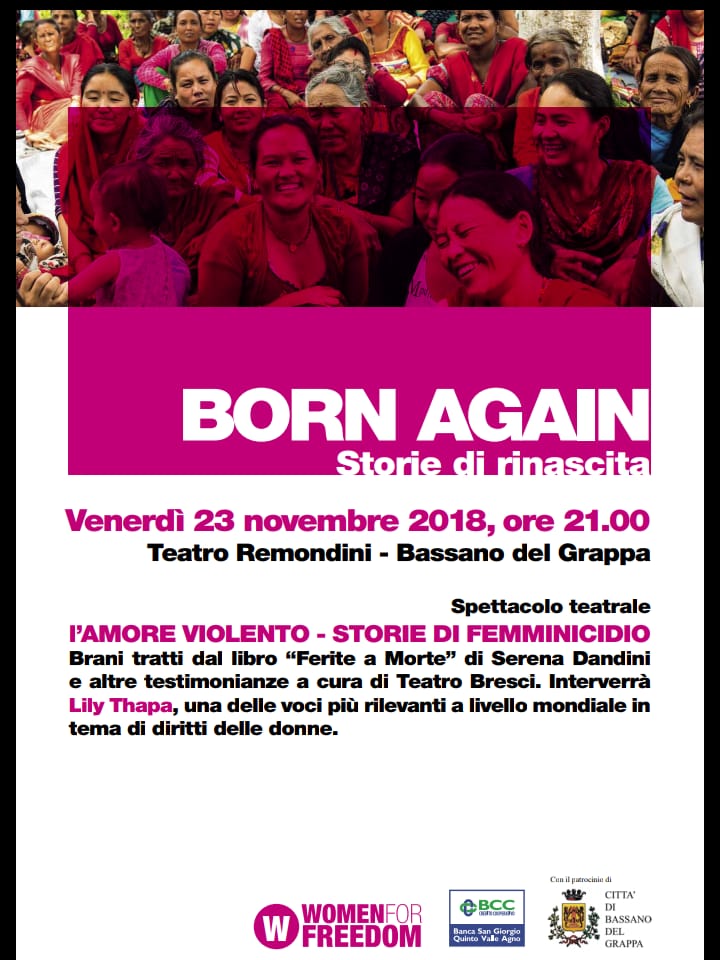 Born again - Storie di rinascita @ Teatro Remondini | Bassano del Grappa | Veneto | Italia